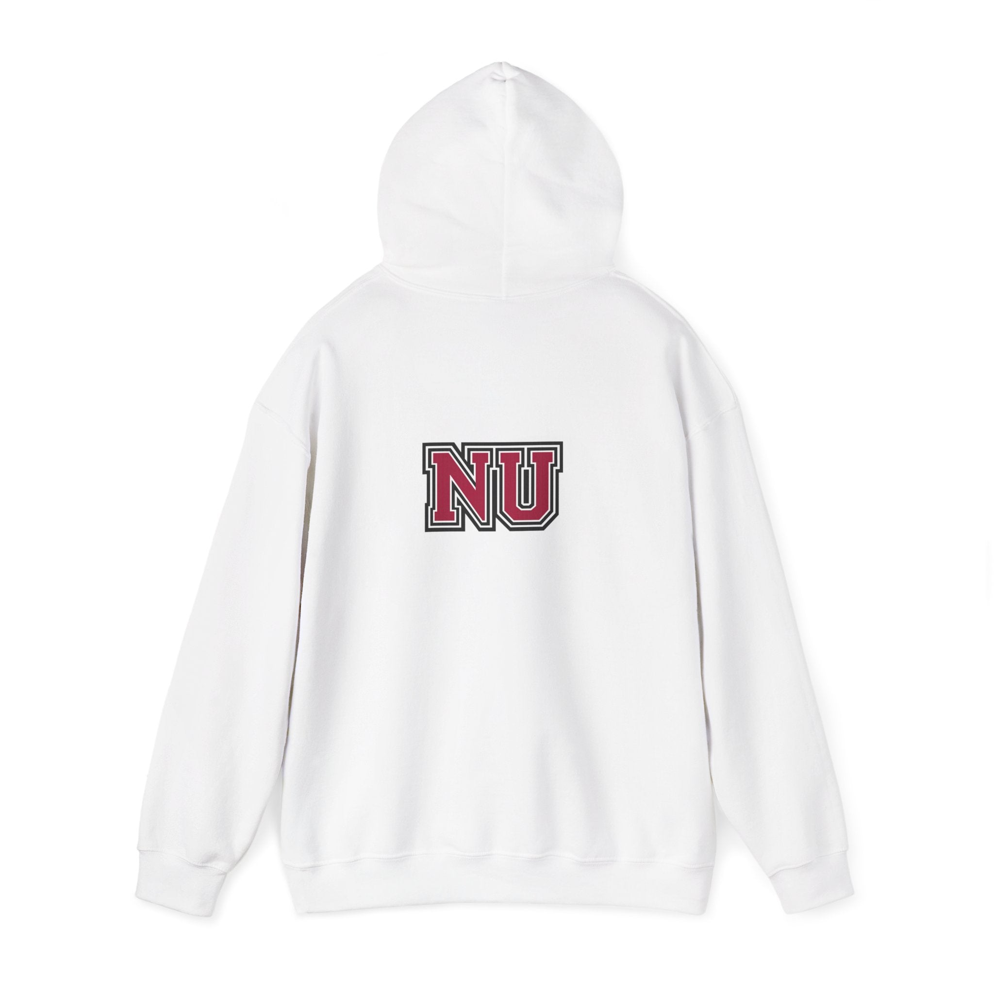 Nonchalant University crest hoodie | NU back logo hooded sweatshirt