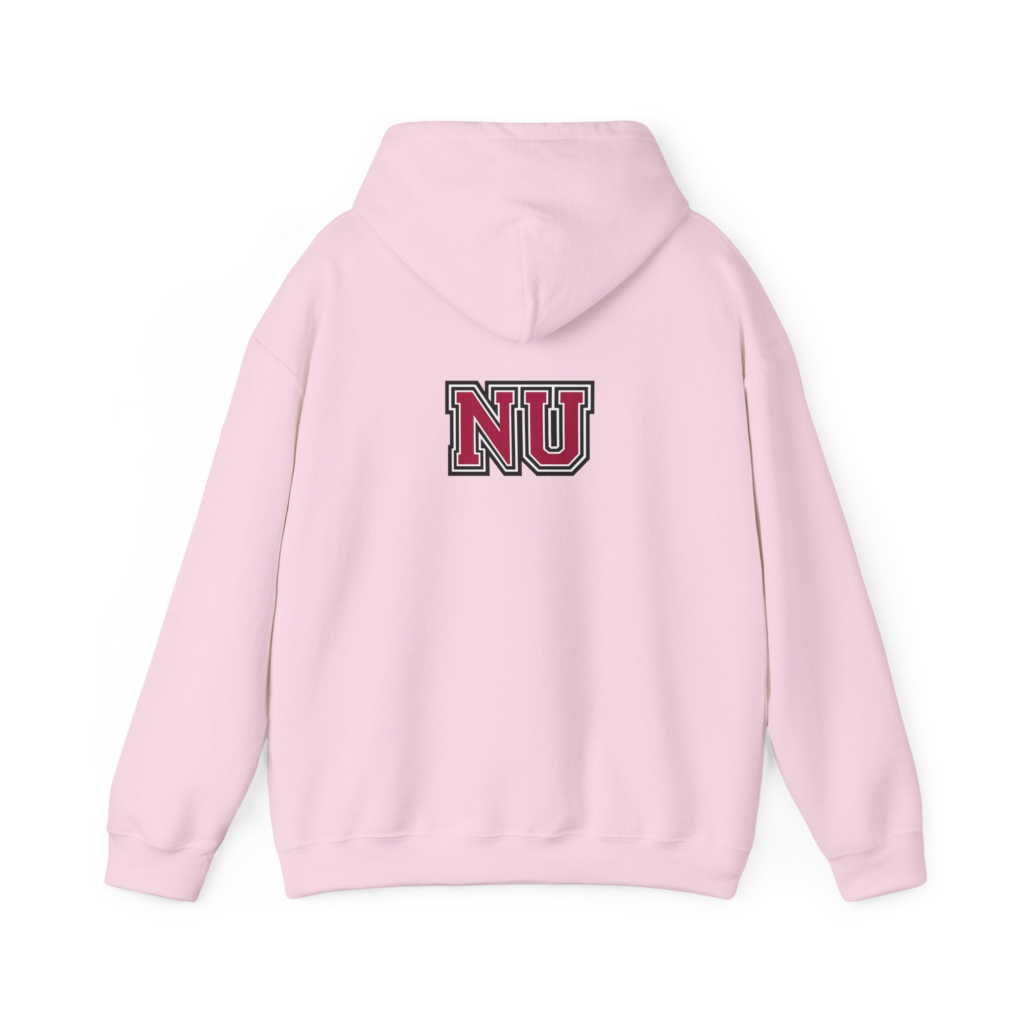 Nonchalant University crest hoodie | NU back logo hooded sweatshirt