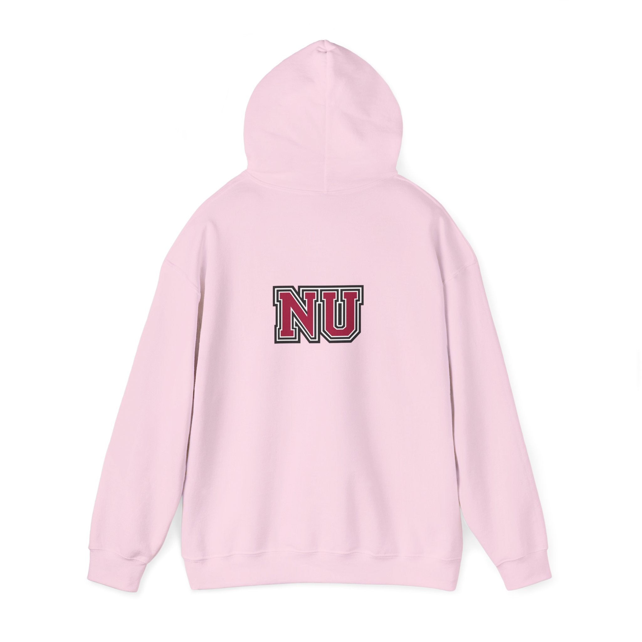 Nonchalant University crest hoodie | NU back logo hooded sweatshirt